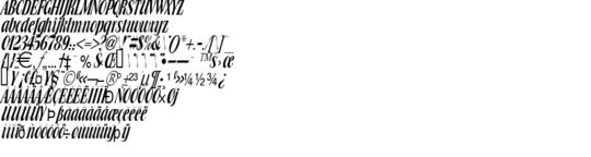 Product picture BroachThin Italic