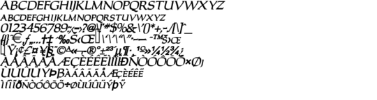 Product picture Carla   BoldItalic