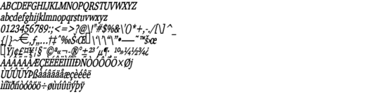 Product picture ChallengeThin BoldItalic