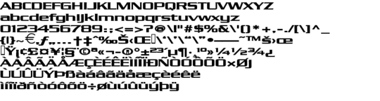 Product picture ChaneyExtended Bold