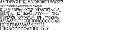 Product picture ChazCondensed Bold