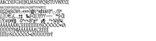 Product picture ChazThin Bold