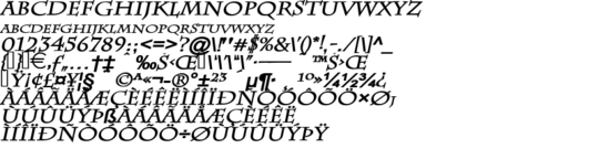 Product picture ChazWide BoldItalic