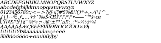 Product picture ChelseyWide Italic