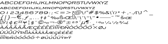 Product picture ChiselExtended Italic