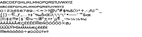 Product picture ChiselWide Bold