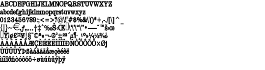 Product picture ClareCondensed Bold