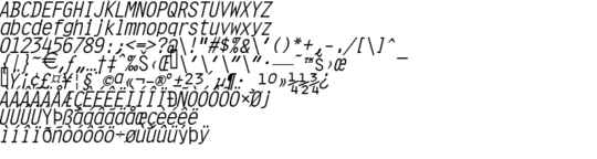 Product picture Clean Italic