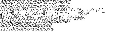 Product picture CleanWide Italic