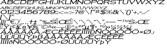 Product picture CobaltExtended Italic