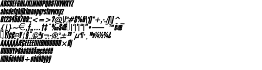 Product picture CommadorHeavy Italic