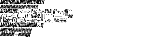 Product picture Commador Italic