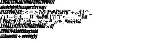 Product picture CommadorWideHeavy Italic