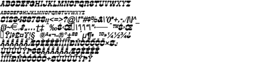 Product picture Cowboy BoldItalic