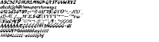 Product picture CrestThinHeavy Italic