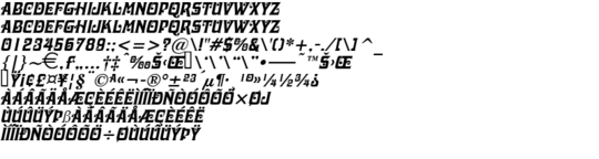 Product picture Davis Italic