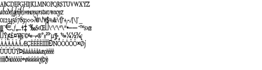 Product picture DolphinThin Bold