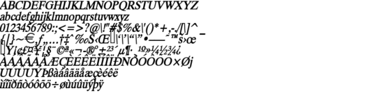 Product picture Duke  BoldItalic