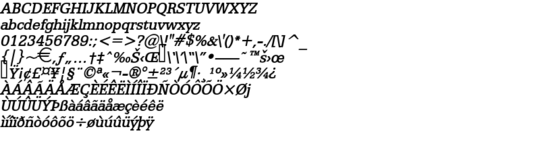 Product picture Eggo BoldItalic