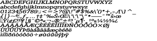 Product picture EggoExtended  BoldItalic