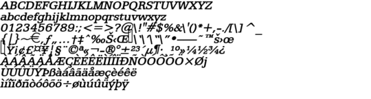 Product picture EggoWide  BoldItalic