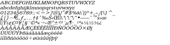 Product picture EggoWide  Italic