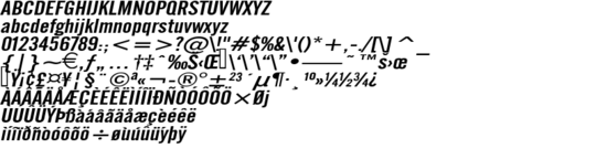 Product picture EngGothicExtended Italic