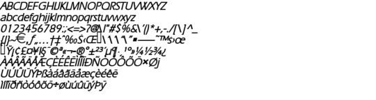 Product picture Eric BoldItalic