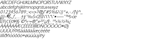 Product picture Eric  Italic