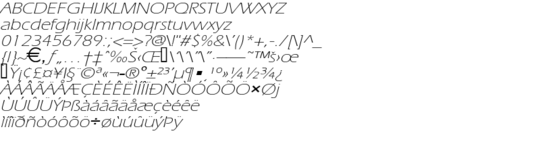 Product picture EricLiteExtended Italic