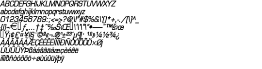 Product picture Eurasia BoldItalic