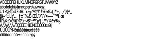 Product picture EurasiaCondensed Bold