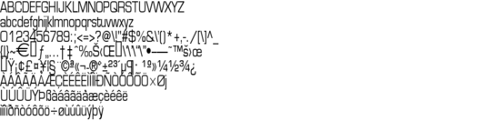 Product picture EurasiaCondensed Normal