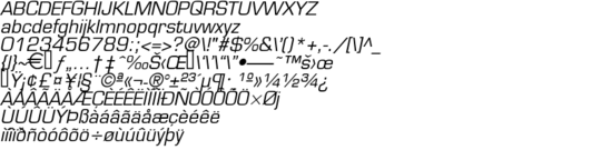 Product picture Eurasia Italic