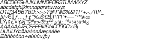 Product picture EurasiaWide Italic