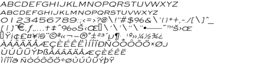 Product picture EyeglassWide Italic