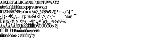 Product picture FelineCondensed Bold