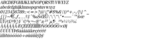 Product picture Feline Italic