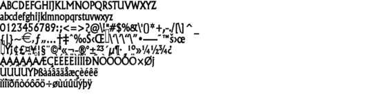 Product picture FlairCondensed Bold