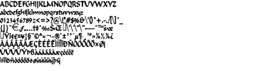 Product picture FlatBrushCondensed Bold