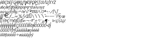 Product picture FletchExtended Italic