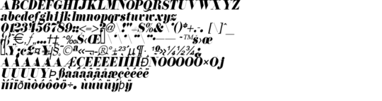 Product picture Floral Italic