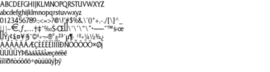 Product picture FrancoCondensed Normal