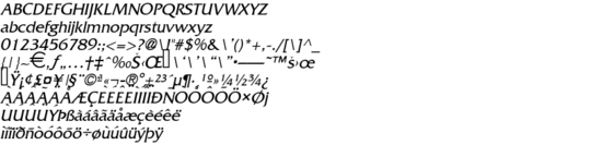 Product picture Franco Italic