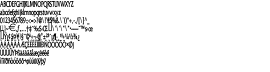 Product picture FrancoThin Bold