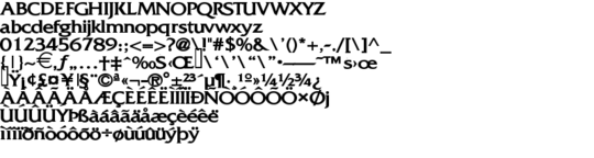 Product picture FrancoWide Bold