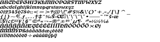 Product picture FreedomExtended  Italic