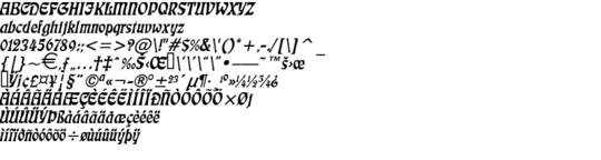 Product picture Freedom Italic