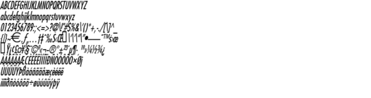 Product picture FujiThin Italic