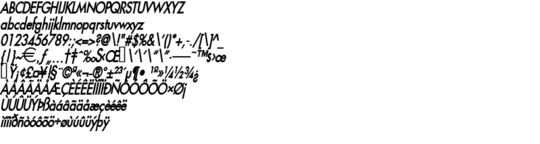 Product picture FusiCondensed BoldItalic